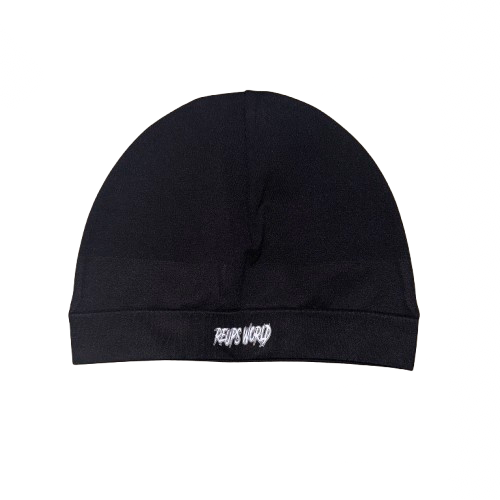 BLACK SKULL CAP